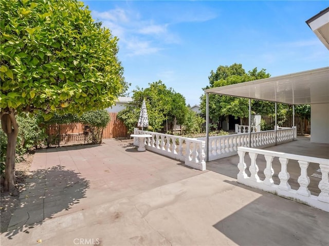 1263 Bundy Ave, Clovis, CA 93611 - fenced backyard featuring a patio
