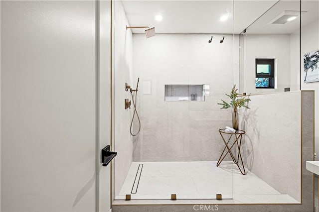 2414 Las Positas Rd, Glendale, CA 91208 - full bath featuring a walk in shower