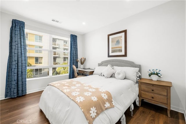 2256 Synergy, Irvine, CA 92614 - bedroom with dark wood-style floors and recessed lighting