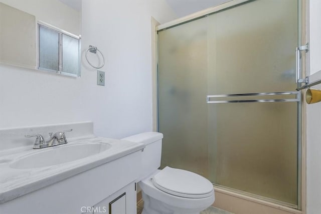 1283 W Newport St, San Luis Obispo, CA 93405 - bathroom with a shower with shower door and vanity