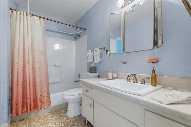1283 W Newport St, San Luis Obispo, CA 93405 - full bath with vanity and shower / bathtub combination with curtain