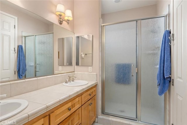 17 Arminta Ct, Chico, CA 95928 - full bath featuring a shower stall and double vanity