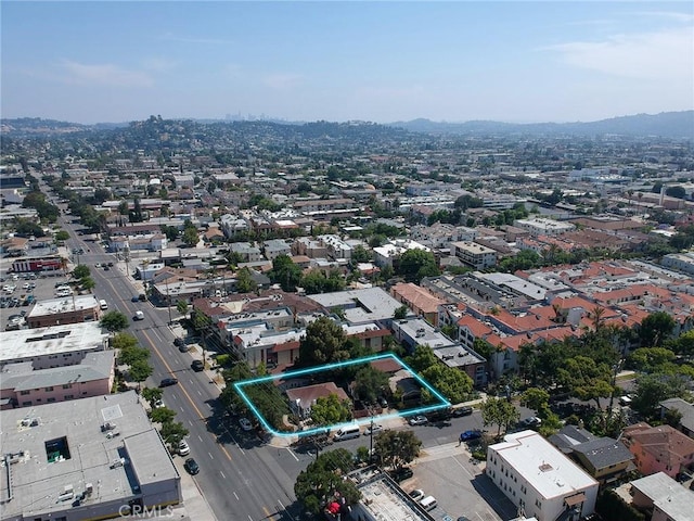 243 N Verdugo Rd, Glendale, CA 91206 - aerial view of property's location featuring property parcel outlined