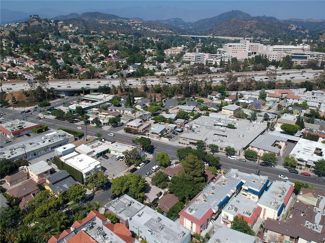 243 N Verdugo Rd, Glendale, CA 91206 - bird's eye view of a mountain backdrop
