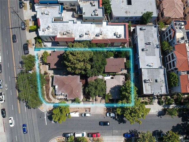 243 N Verdugo Rd, Glendale, CA 91206 - aerial view of property's location featuring property boundaries highlighted
