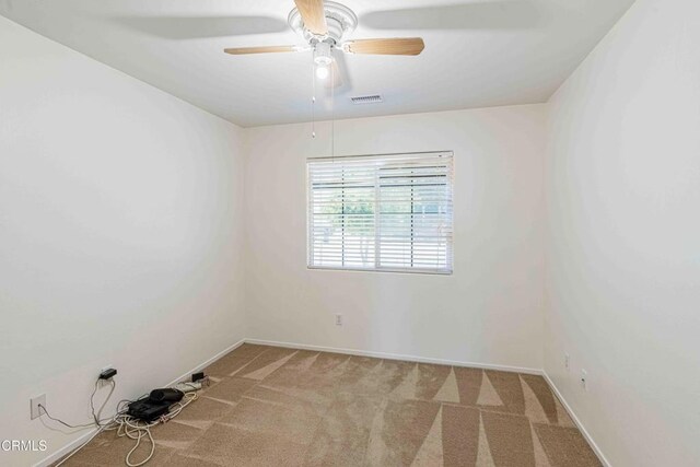 4810 Bluestone Dr, Bakersfield, CA 93311 - carpeted empty room featuring a ceiling fan and baseboards