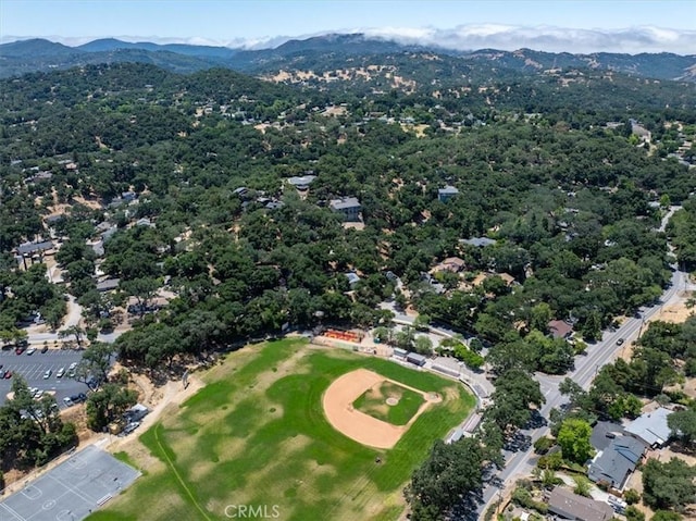 8412 Alta Vista Ave, Atascadero, CA 93422 - aerial view of property's location featuring a mountainous background