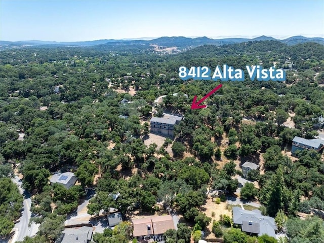 8412 Alta Vista Ave, Atascadero, CA 93422 - bird's eye view of mountains and a forest