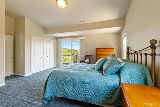 8412 Alta Vista Ave, Atascadero, CA 93422 - bedroom featuring access to outside and carpet floors