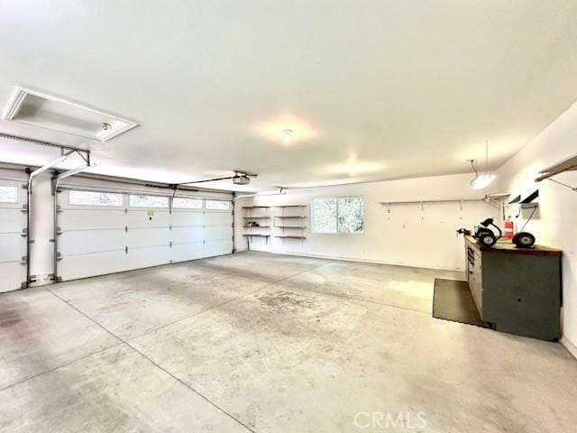 8412 Alta Vista Ave, Atascadero, CA 93422 - garage featuring a garage door opener