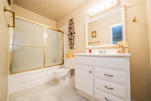 631 W 6th St Unit D, Tustin, CA 92780 - bathroom with vanity and bath / shower combo with glass door