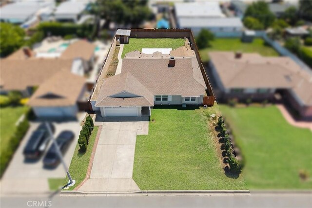1834 E Stuart Ave, West Covina, CA 91791 - aerial view of property and surrounding area