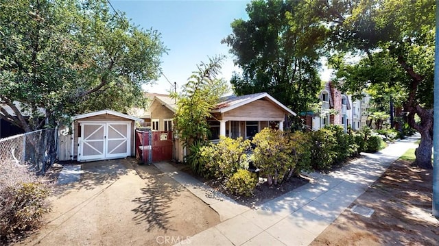 1322 E California Ave, Glendale, CA 91206 - view of front of house featuring a storage shed
