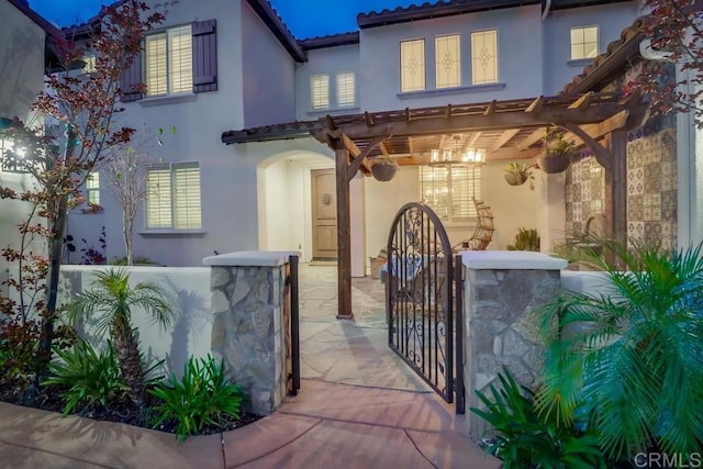 2850 Palmetto Point Ct, Chula Vista, CA 91915 - gate with a pergola
