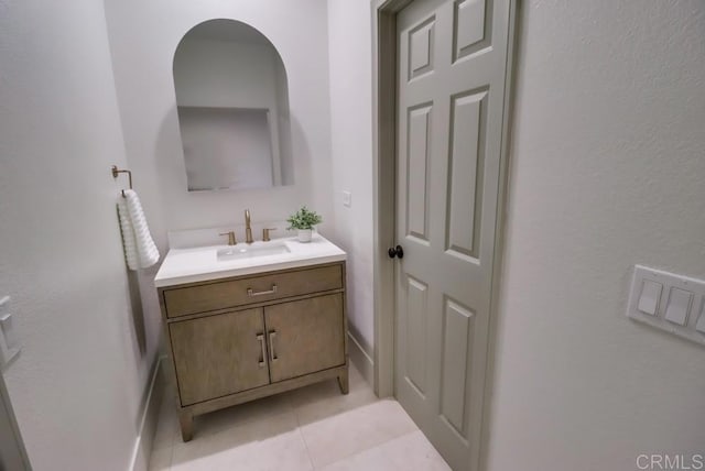 2850 Palmetto Point Ct, Chula Vista, CA 91915 - bathroom with vanity and tile patterned flooring