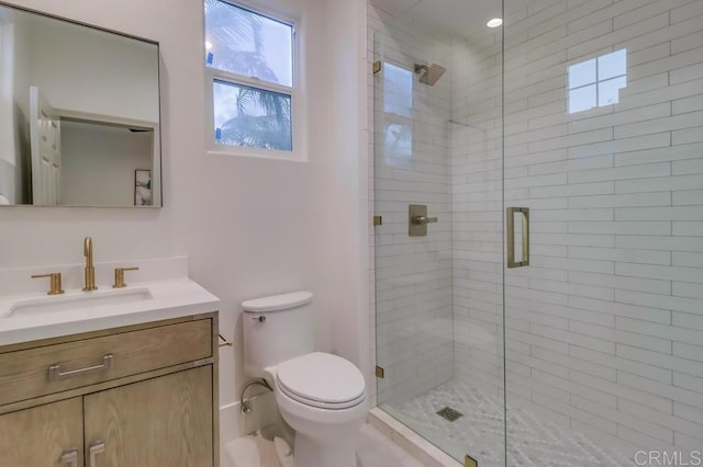 2850 Palmetto Point Ct, Chula Vista, CA 91915 - bathroom featuring vanity and a stall shower
