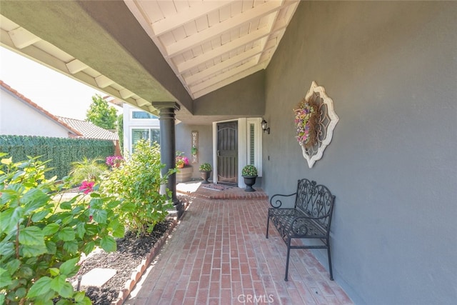 16508 Nectarine Way, Lake Elsinore, CA 92530 - view of exterior entry with stucco siding