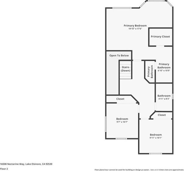 16508 Nectarine Way, Lake Elsinore, CA 92530 - view of property floor plan