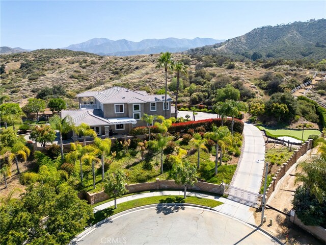 36472 County Line Rd, Yucaipa, CA 92399 - drone / aerial view of a mountainous background