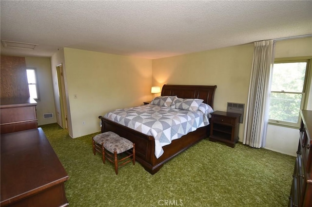 565 N Laurel Ave, Upland, CA 91786 - carpeted bedroom with a textured ceiling and attic access