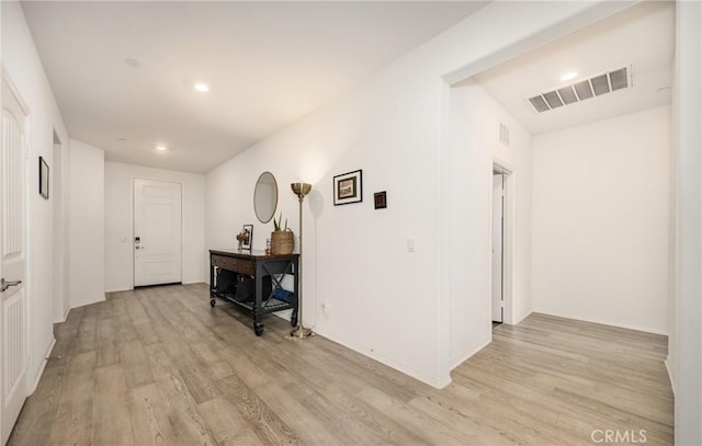 10963 Clementine Way, Loma Linda, CA 92354 - hall featuring light wood-style flooring and recessed lighting