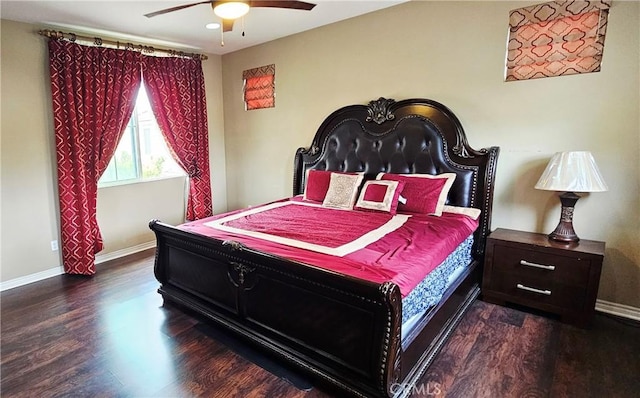 15048 Westin Ln, La Mirada, CA 90638 - bedroom featuring wood finished floors and ceiling fan