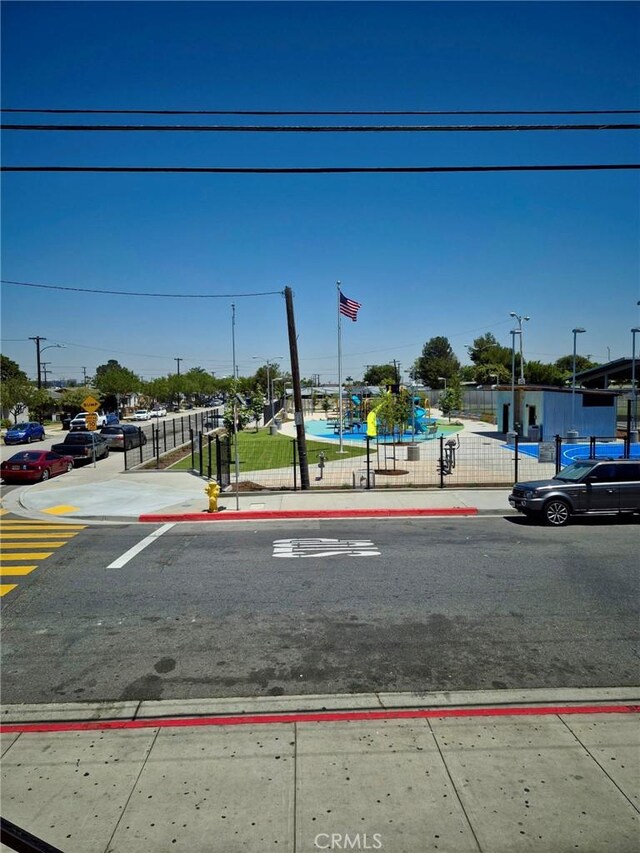 13325 Kornblum Ave, Hawthorne, CA 90250 - view of street with curbs, street lights, and sidewalks