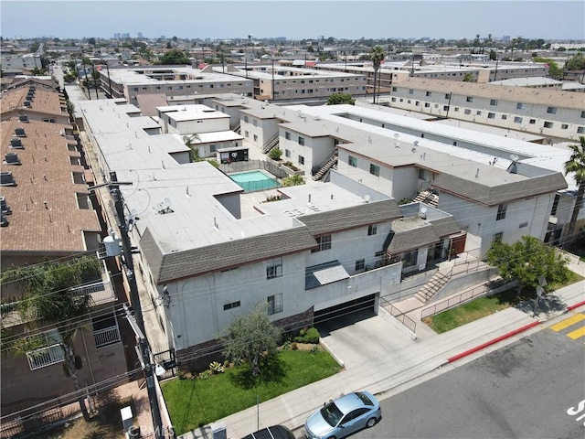 13325 Kornblum Ave, Hawthorne, CA 90250 - bird's eye view of a pool area