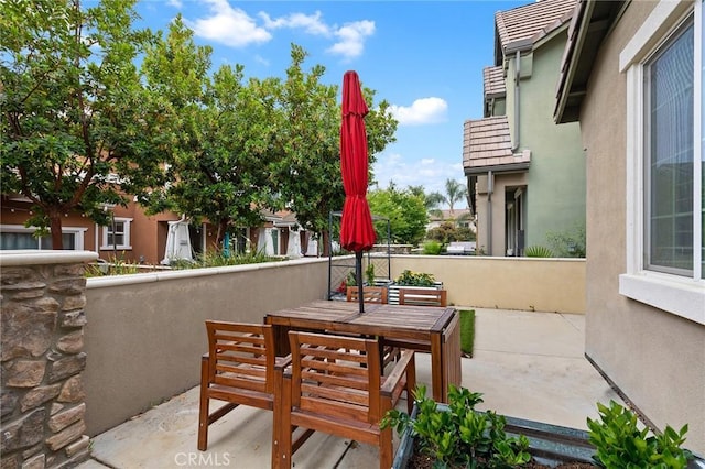 8015 Yeager St, Chino, CA 91708 - view of patio featuring outdoor dining space