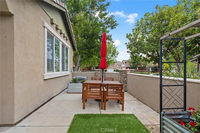 8015 Yeager St, Chino, CA 91708 - view of patio with outdoor dining space