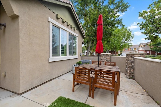 8015 Yeager St, Chino, CA 91708 - view of patio with outdoor dining space