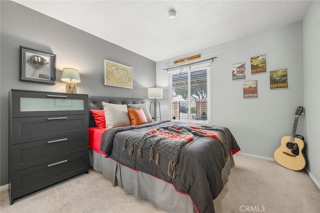 3112 N Hearthside St, Orange, CA 92865 - bedroom featuring light carpet and a textured ceiling