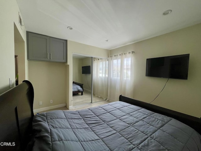 10149 Commerce Ave Unit 2, Tujunga, CA 91042 - bedroom with a closet and baseboards