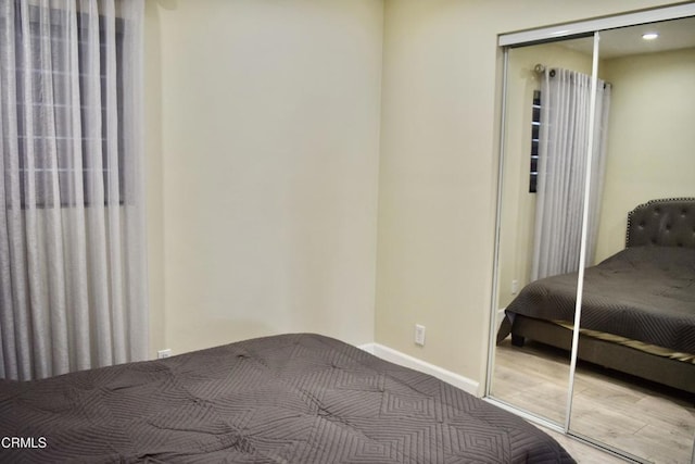 10149 Commerce Ave Unit 2, Tujunga, CA 91042 - bedroom featuring a closet and recessed lighting