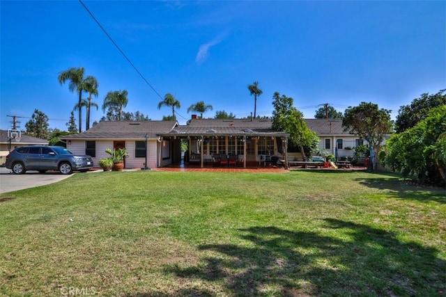 1853 E Renshaw St, Covina, CA 91724 - back of property featuring a yard