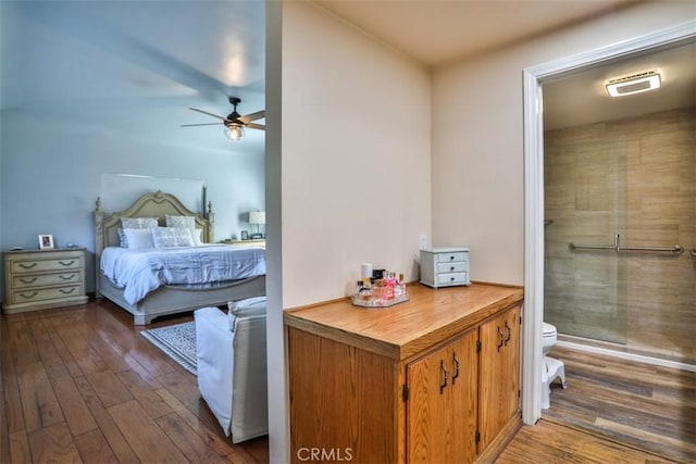 1853 E Renshaw St, Covina, CA 91724 - bedroom featuring hardwood / wood-style floors