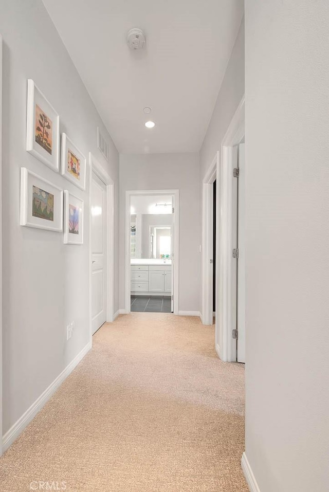 25 Sedgewick, Irvine, CA 92620 - corridor with carpet and baseboards