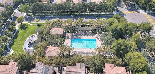 25 Sedgewick, Irvine, CA 92620 - aerial view of residential area with a pool area