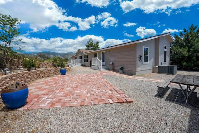 36748 Parrot Mountain Rd, Ranchita, CA 92066 - rear view of property with a patio area