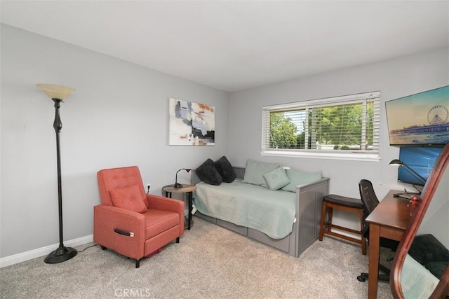 856 Ronda Mendoza Unit P, Laguna Woods, CA 92637 - carpeted bedroom with baseboards and an office area