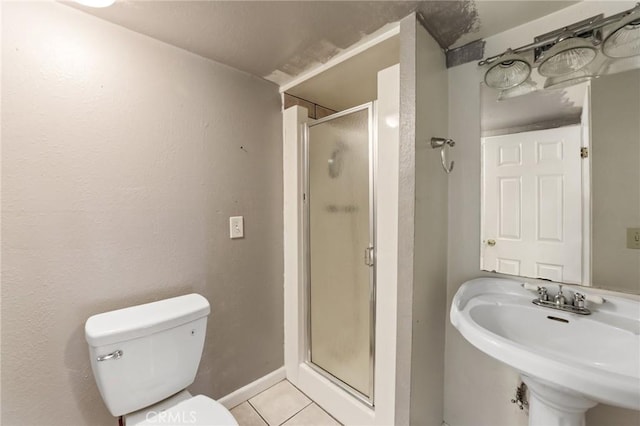 25286 N Rd, Twin Peaks, CA 92391 - full bathroom featuring tile patterned flooring and a stall shower