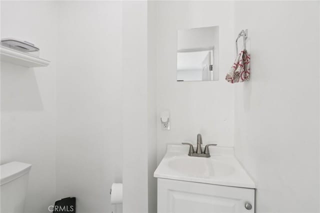 11911 Louise Ave, Granada Hills, CA 91344 - half bathroom with toilet and vanity