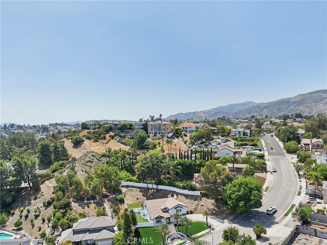 11911 Louise Ave, Granada Hills, CA 91344 - aerial view of residential area with mountains