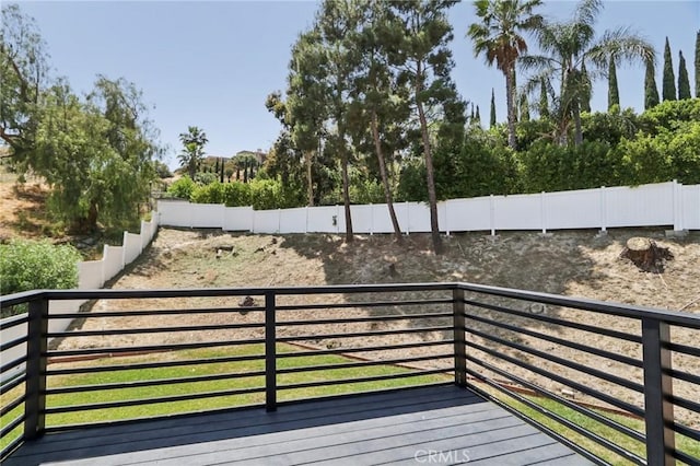 11911 Louise Ave, Granada Hills, CA 91344 - view of wooden deck
