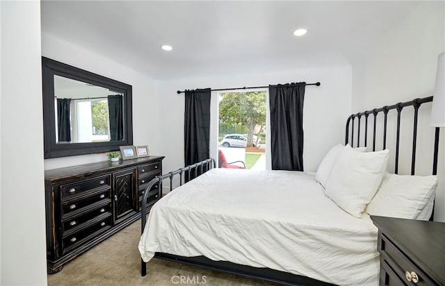 728 Euclid St, Santa Monica, CA 90402 - bedroom featuring light carpet and recessed lighting
