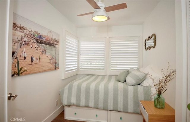 728 Euclid St, Santa Monica, CA 90402 - bedroom featuring a ceiling fan