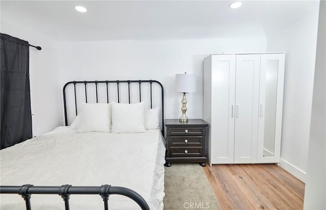728 Euclid St, Santa Monica, CA 90402 - bedroom with wood finished floors and recessed lighting