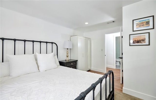 728 Euclid St, Santa Monica, CA 90402 - bedroom featuring wood finished floors and recessed lighting