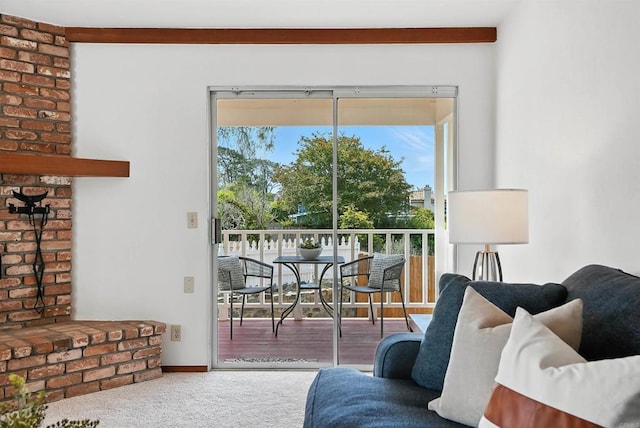 311 Corto, Solana Beach, CA 92075 - view of carpeted living room