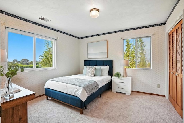 311 Corto, Solana Beach, CA 92075 - bedroom featuring carpet and a closet
